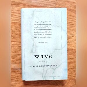 2/$10 Wave by Sonali Deraniyagala Hardcover W. Purchase